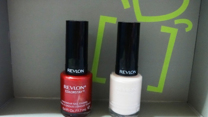 Revlon Colorstay Nail Enamel in Cayenne and Pale Cashmere - Php 325/bottle
