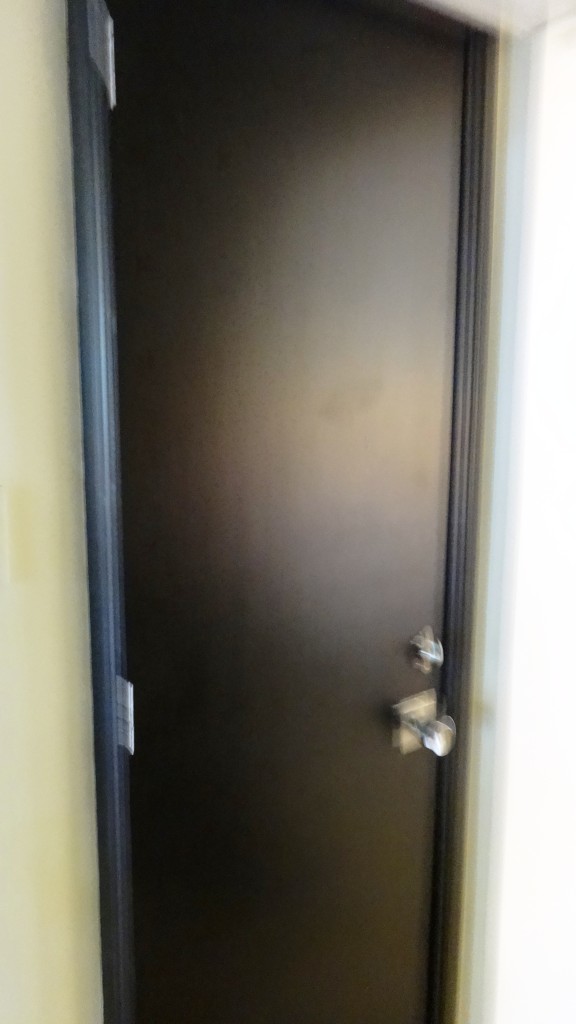 Connecting room door